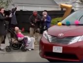 طفل 7 سنوات يهزم السرطان وكورونا ويخرج منتصرا.. فيديو