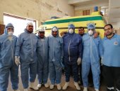 جيشنا الأبيض.. كتيبة وحدة إسعاف سمنود على خط مواجهة كورونا