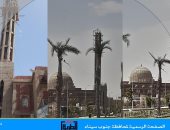  تشييد مئذنتين لمسجد التوحيد بمدينة طور سيناء تمهيد لافتتاحه قريبا