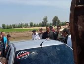 صور.. انتشال جثة غريق بعد 13 ساعة من البحث عنه بكفر الشيخ