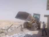 إزالة 61 مخالفة بناء بمراكز محافظة المنيا