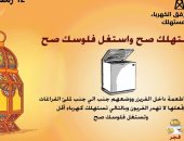 جهاز تنظيم الكهرباء ينشر الاستخدام الأمثل للفريزر لخفض قيمة الفاتورة