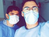 الجيش الأبيض.. "عوف" و "جمال" بمستشفى أشمون العام فى مواجهة كورونا