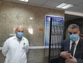 مدير التأمين الصحى ببنى سويف يتفقد الإجراءات الوقائية لمواجهة فيروس كورونا