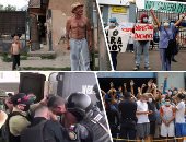 صور.. العالم هذا الصباح.. مساعدات غذائية لسكان حى فقير فى المجر وسط تفشى كورونا.. مظاهرات بالسلفادور وبيرو على خلفية تفشى الفيروس القاتل.. اعتقال مرتزقة حاولوا دخول فنزويلا قادمين من كولومبيا لإثارة الفوضى