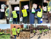 صندوق تحيا مصر وجمعية الأورمان يوزعان 6 آلاف كرتونة و5 طن لحوم بالأقصر