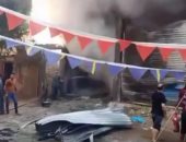 نشوب حريق بمصنع شمع العسل بقرية شبشير الحصة فى طنطا 