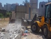 صور .. إسترداد 3 آلاف متر من أراضى الدولة شرق الإسكندرية