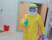 جيشنا الأبيض.. "إسلام" ممرض بعناية الحجر الصحى فى بلطيم على خط مواجهة كورونا