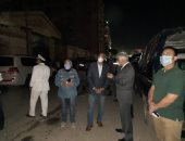 محافظة القليوبية: برج شبرا الخيمة الذى شب به حريق هائل خالى من السكان