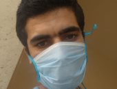 الجيش الأبيض.. "إبراهيم" ممرض بمستشفى بلبيس على خط مواجهة كورونا