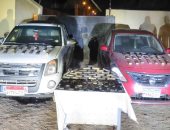 الداخلية تحبط تهريب 100 طربة حشيش بقيمة 1.3 مليون جنيه بمطروح