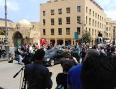 مظاهرة أمام قصر العدل فى بيروت ضد حزب الله والسلاح غير الشرعى فى لبنان
