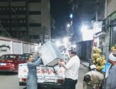 ضبط 25 مخالفة مرافق فى حملة على الأسواق بحى شرق سوهاج 