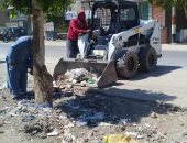 رفع 150 طنا من القمامة والمخلفات بقرية العرابة فى حملة نظافة بسوهاج 