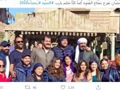 أحمد صلاح حسنى بعد انتهاء تصوير مسلسل الفتوة: كل فريق العمل هيوحشنى