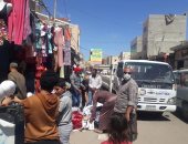 حملات مكثفة بأحياء الإسكندرية وغلق مقهى والتحفظ على "شيش" غربا.. صور