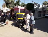 فض تجمعات أسواق عشوائية بالتل الكبير لمواجهة كورونا.. صور