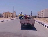 تكثيف حملات الرش والتعقيم لمواجهة كورونا بمدينة رأس سدر بجنوب سيناء