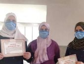 مستشفى قها للحجر الصحى تصف ممرضات مكافحة العدوى بـ"الأبطال"