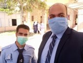 الجيش الأبيض.."أحمد وعمرو" أمن بمستشفى حميات بورسعيد فى مواجهة كورونا