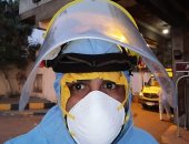 الجيش الأبيض.. "حسين" بإسعاف كفر الشيخ فى مواجهة كورونا