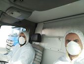 رضا مسعف بإسعاف المنيا ضمن الجيش الأبيض فى مواجهة كورونا