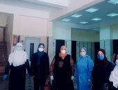 ارتفاع عدد حالات الشفاء بمستشفى العزل بقرية شيبة بالشرقية إلى 7 حالات 