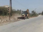 رفع 11 طنا من المخلفات فى حملة نظافة بمركز طما بسوهاج 