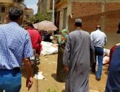 فض سوق قرية زاوية بمم بالمنوفية للمرة السادسة منعا للتزاحم بسبب كورونا