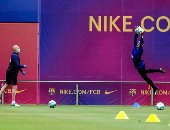 برشلونة يواصل تدريباته لليوم الثانى على التوالى.. صور