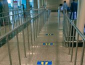 الإجراءات الاحترازية بمطار القاهرة لمواجهة كورونا.. صور