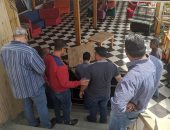 إغلاق كافيه شهير بالإسكندرية خالف الحظر واستقبل روادا وقدم الشيشة.. صور