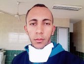 الجيش الأبيض.."محمود" ممرض بمستشفى المنيا الجامعي فى مواجهة كورونا