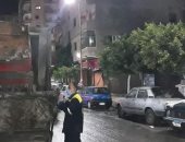 تقلبات جوية وأمطار خفيفة غرب الإسكندرية.. صور