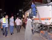 محافظ أسيوط يتفقد أعمال كشط شوارع منطقة السادات تمهيدًا لرصفها