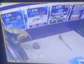 قرد يحاول سرقة بنك بالقرب من القصر الرئاسى فى الهند.. فيديو