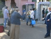 وصول الفوج الرابع من المصريين العائدين من الكويت لمدينة طلاب جامعة القاهرة
