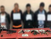 الداخلية تداهم بحيرة المنزلة وتضبط 17 عنصرا إجراميا وسلاح ومخدرات