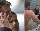 رئيس البرازيل يركب "جيت سكى"  وسط حداد رسمى تكريما لضحايا كورونا  