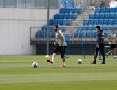 ريال مدريد يستأنف تدريباته للمرة الأولى بعد توقف شهرين بسبب كورونا.. صور 