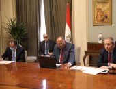 سامح شكرى يشارك فى اجتماع بالفيديو مع نظرائه بفرنسا وقبرص واليونان والإمارات