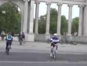 فيديو.. الدراجات الهوائية وسيلة للتنقل فى ظل كورونا ببريطانيا