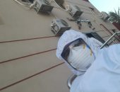 الجيش الأبيض.. "مصطفى" مسعف على خط مواجهة كورونا بمستشفى عزل ملوى