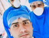 الجيش الأبيض.. صورة جماعية لتمريض مستشفى الصدر بالمنصورة فى مواجهة كورونا