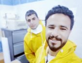 الجيش الأبيض.." محمد وحمادة" مراقبين صحيين ببني سويف في مواجهة كورونا