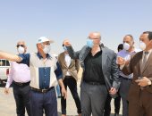 صور .. محافظ بنى سويف يكشف تفاصيل تطوير واحة ومنطقة هرم ميدوم