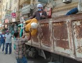 فض سوق الثلاثاء بمدينة الزقازيق وعدد من مراكز المحافظة