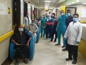 مستشفى إسنا للعزل الصحي تعلن خروج 11 حالة تعافى من كورونا فجراً