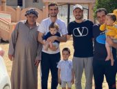 زيارة عائلية من ونش الزمالك إلى محمود دونجا
